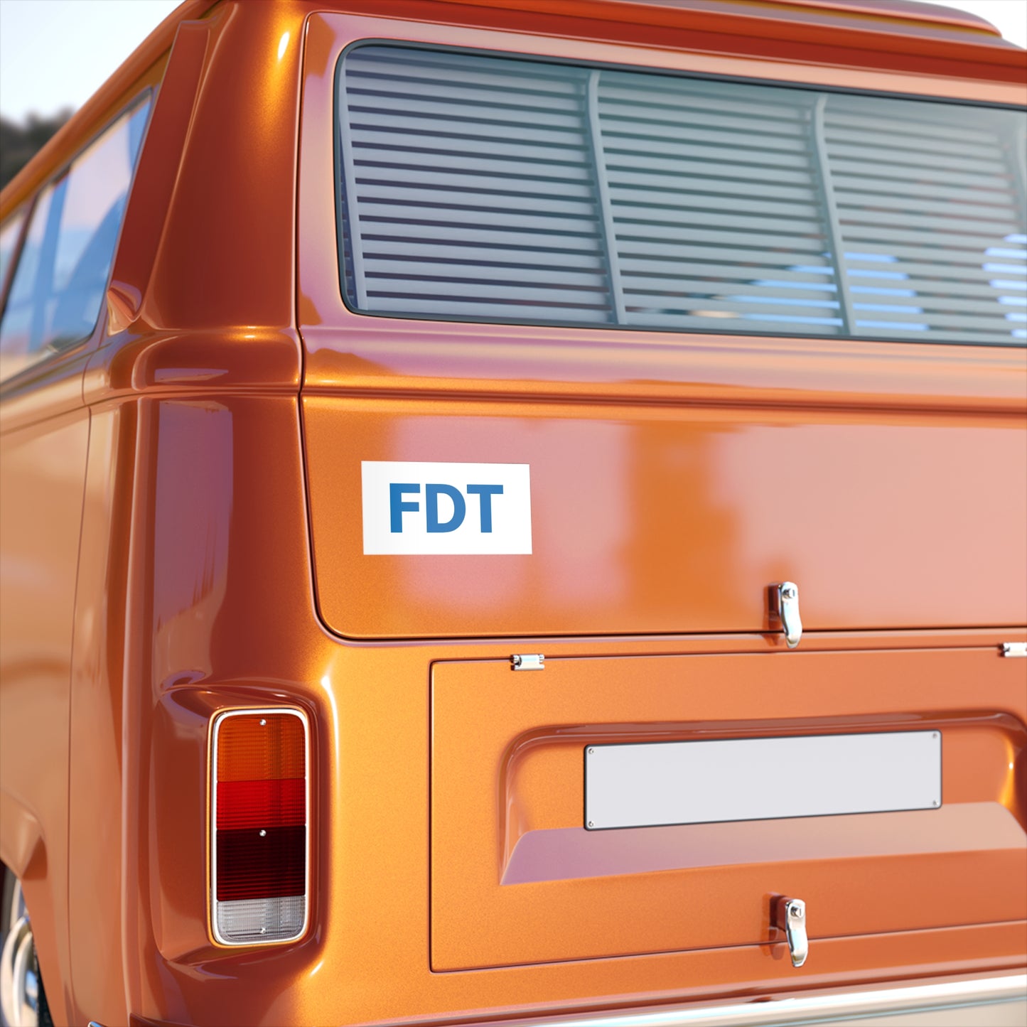 FDT Bumper Sticker - (F**k Donald Trump)