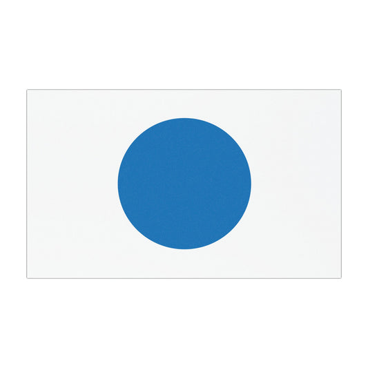Blue Dot Car Magnet - Blue Dot in a Red Zone