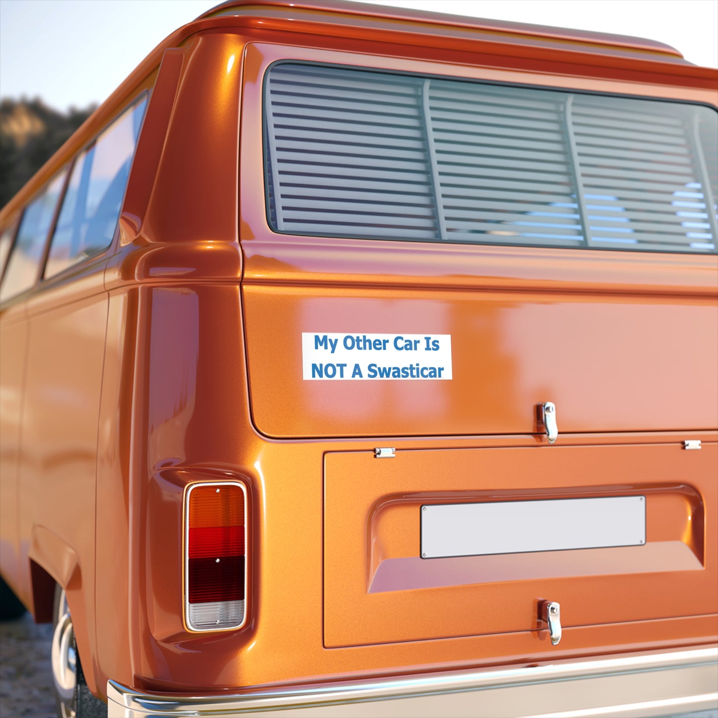 My Other Car Isn't a Swasticar Bumper Stickers